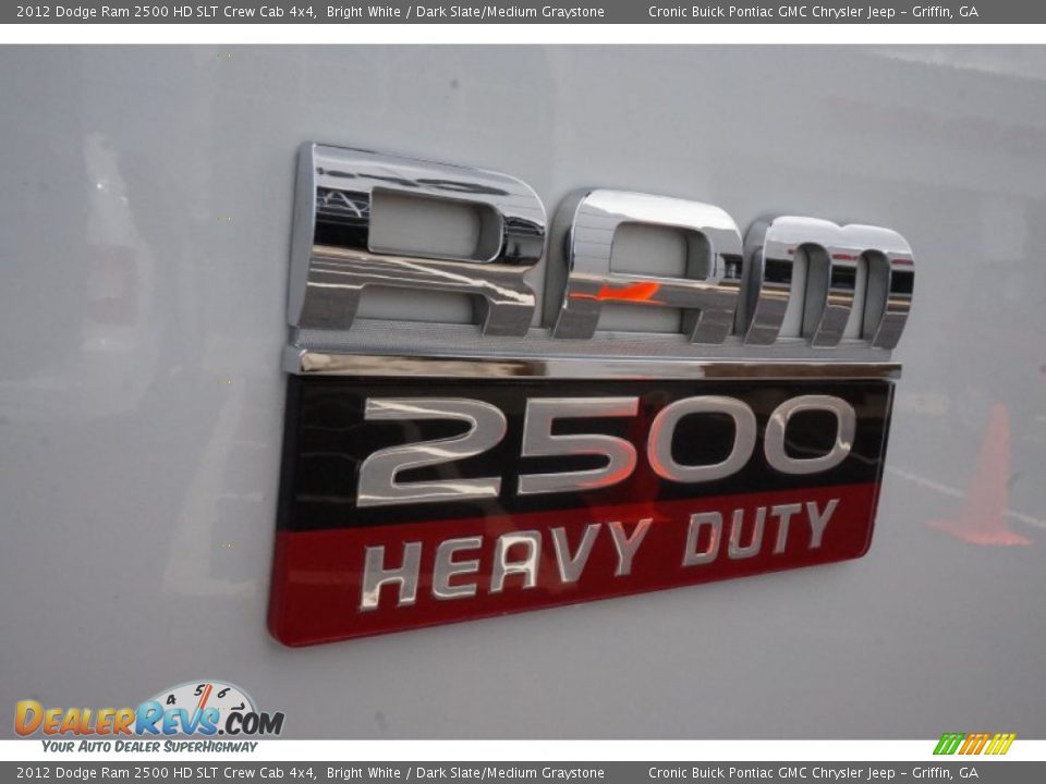 2012 Dodge Ram 2500 HD SLT Crew Cab 4x4 Bright White / Dark Slate/Medium Graystone Photo #13