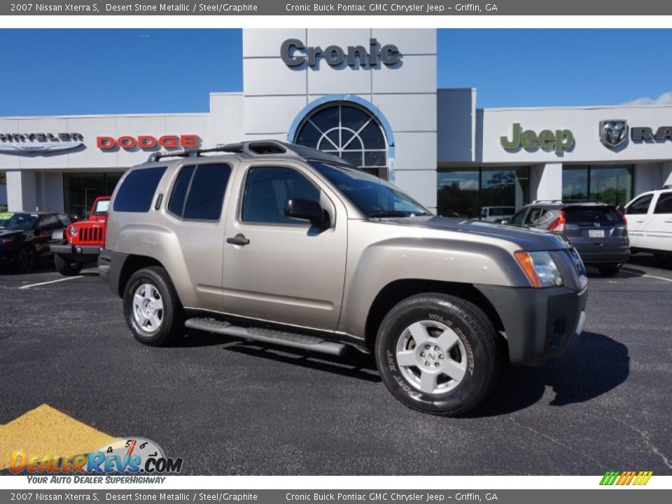 2007 Nissan Xterra S Desert Stone Metallic / Steel/Graphite Photo #1