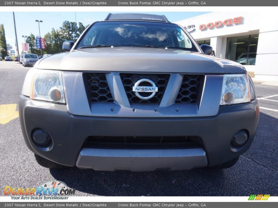 2007 Nissan Xterra S Desert Stone Metallic / Steel/Graphite Photo #2