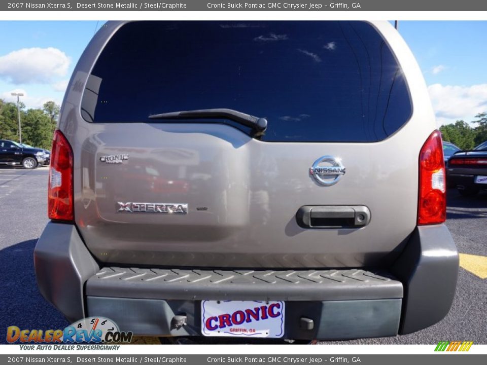 2007 Nissan Xterra S Desert Stone Metallic / Steel/Graphite Photo #6