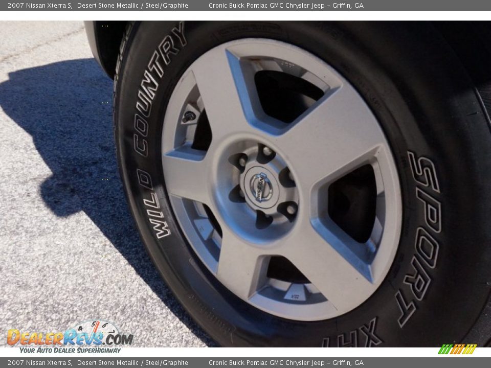 2007 Nissan Xterra S Desert Stone Metallic / Steel/Graphite Photo #12