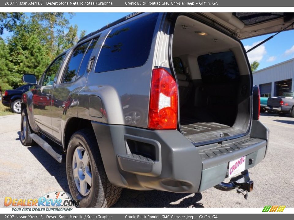 2007 Nissan Xterra S Desert Stone Metallic / Steel/Graphite Photo #14