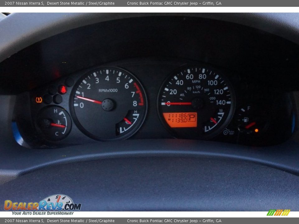 2007 Nissan Xterra S Desert Stone Metallic / Steel/Graphite Photo #18