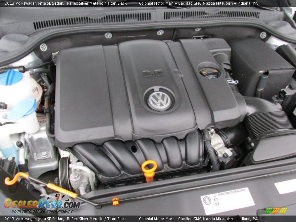 2013 Volkswagen Jetta SE Sedan Reflex Silver Metallic / Titan Black Photo #10