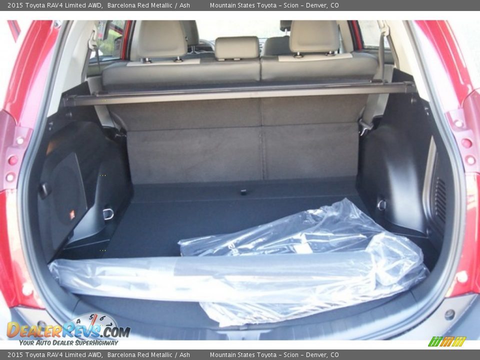 2015 Toyota RAV4 Limited AWD Barcelona Red Metallic / Ash Photo #8