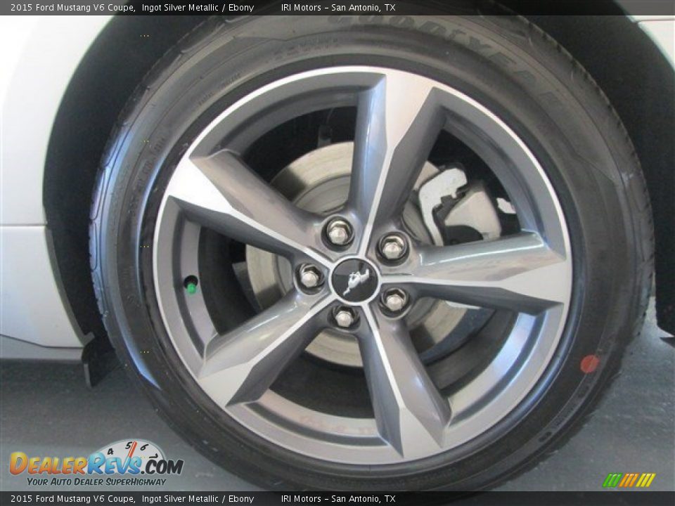 2015 Ford Mustang V6 Coupe Wheel Photo #5