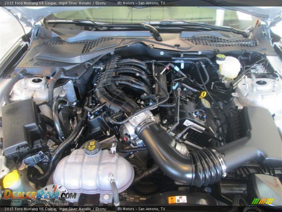 2015 Ford Mustang V6 Coupe 3.7 Liter DOHC 24-Valve Ti-VCT V6 Engine Photo #9