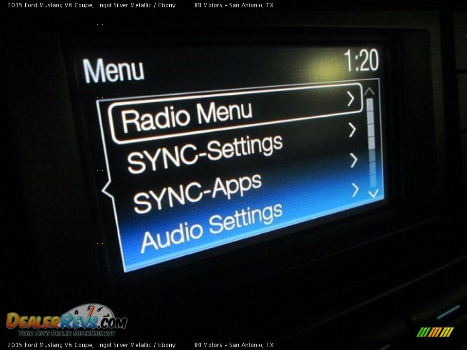 2015 Ford Mustang V6 Coupe Ingot Silver Metallic / Ebony Photo #17