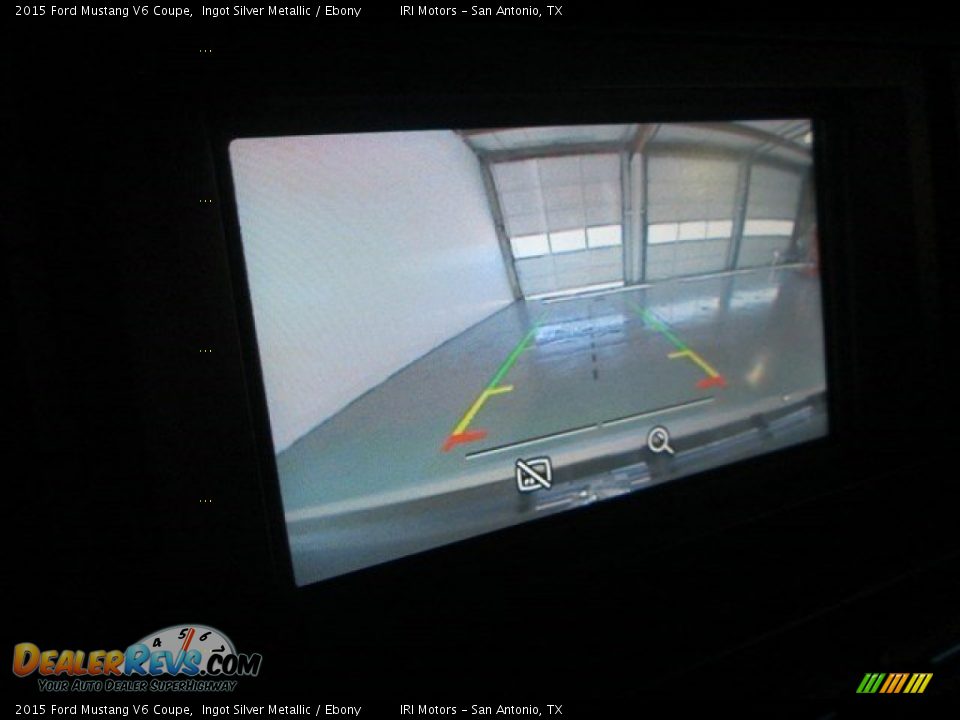 2015 Ford Mustang V6 Coupe Ingot Silver Metallic / Ebony Photo #18