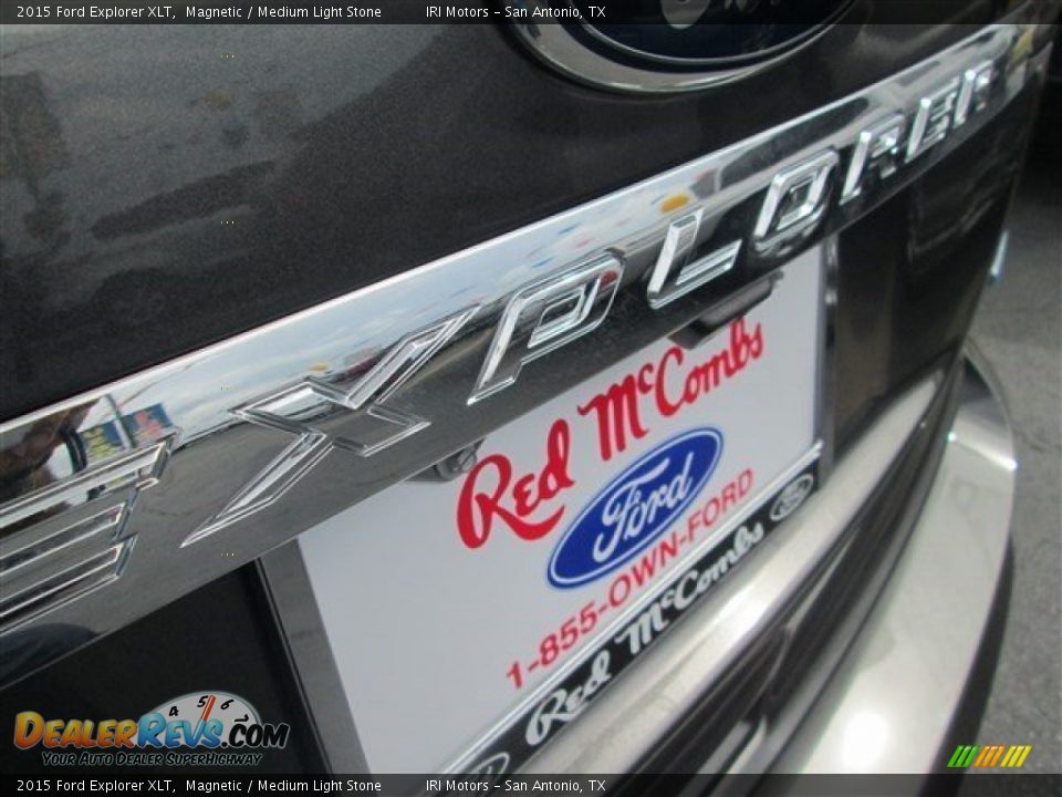 2015 Ford Explorer XLT Magnetic / Medium Light Stone Photo #7