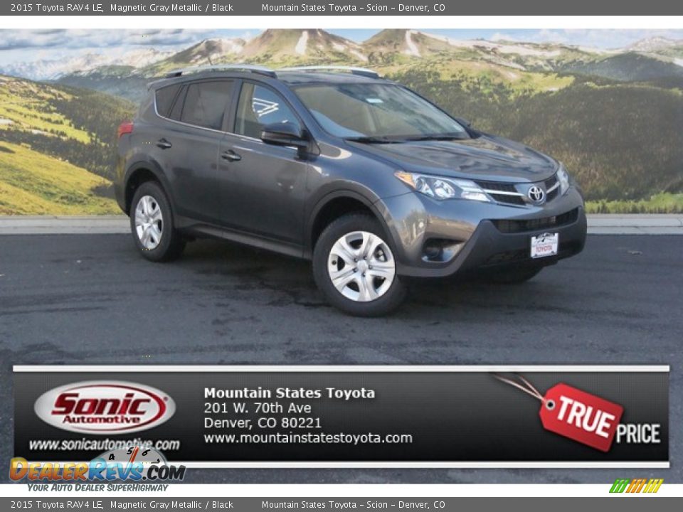 2015 Toyota RAV4 LE Magnetic Gray Metallic / Black Photo #1