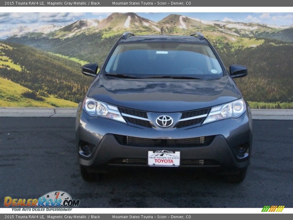 2015 Toyota RAV4 LE Magnetic Gray Metallic / Black Photo #2