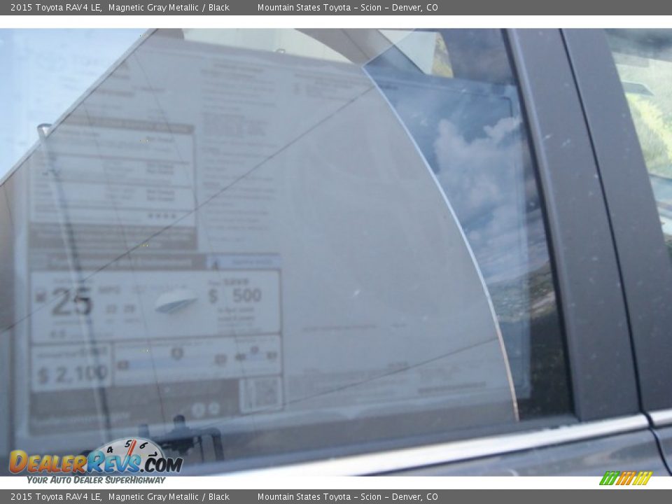 2015 Toyota RAV4 LE Magnetic Gray Metallic / Black Photo #10