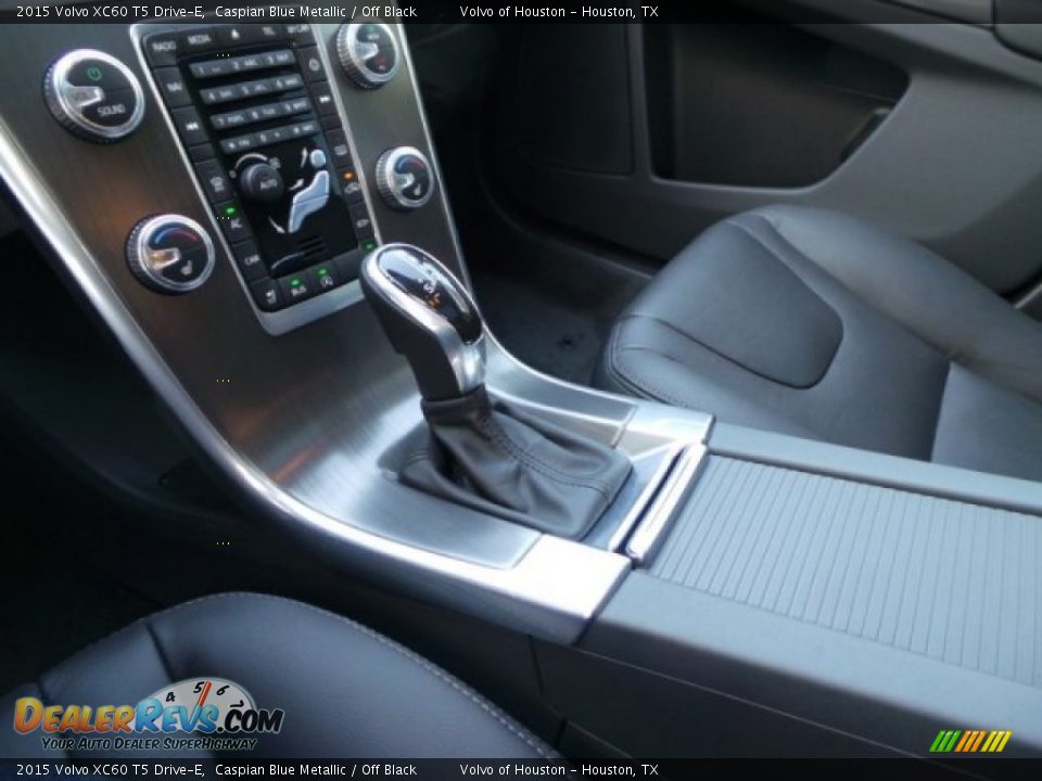 2015 Volvo XC60 T5 Drive-E Caspian Blue Metallic / Off Black Photo #14