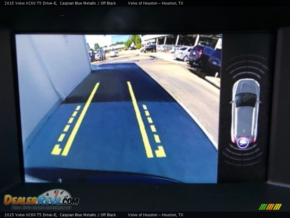 2015 Volvo XC60 T5 Drive-E Caspian Blue Metallic / Off Black Photo #19