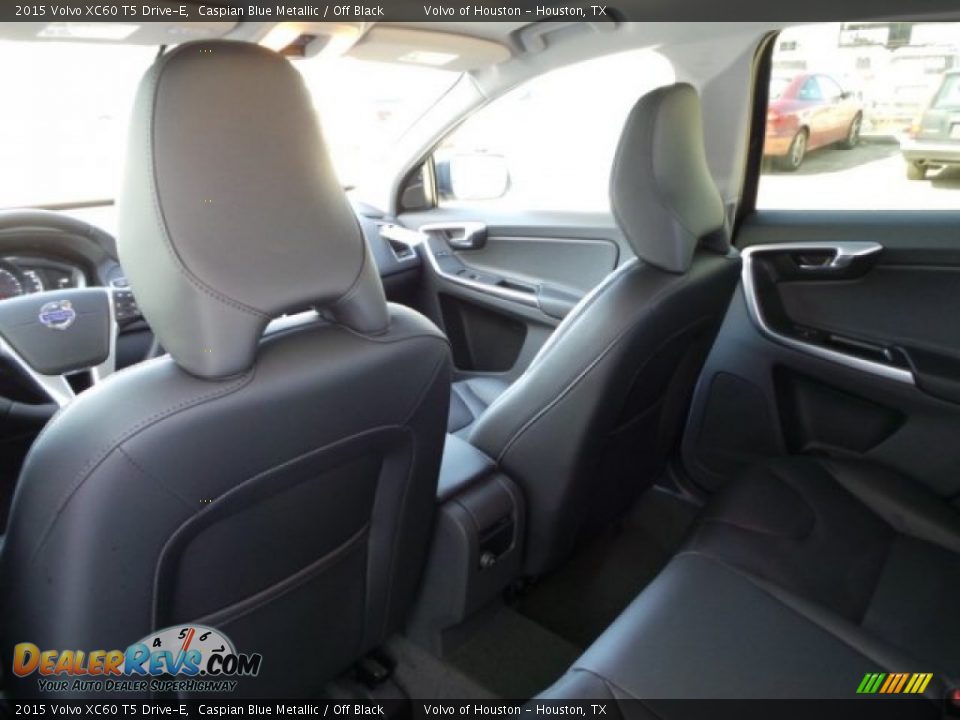 2015 Volvo XC60 T5 Drive-E Caspian Blue Metallic / Off Black Photo #24