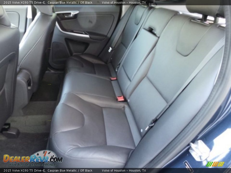 2015 Volvo XC60 T5 Drive-E Caspian Blue Metallic / Off Black Photo #25
