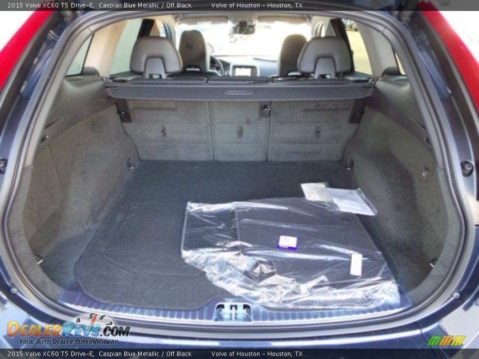 2015 Volvo XC60 T5 Drive-E Caspian Blue Metallic / Off Black Photo #28