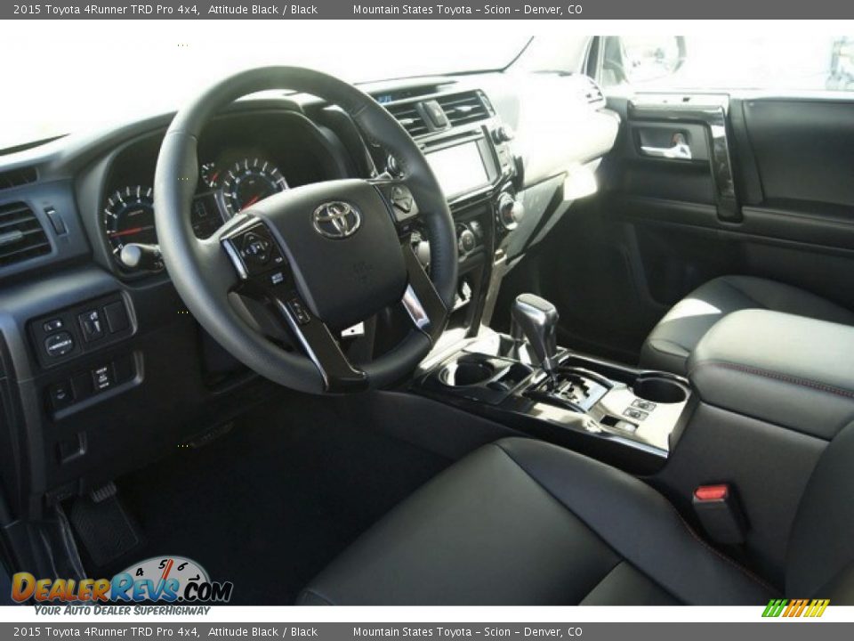 2015 Toyota 4Runner TRD Pro 4x4 Attitude Black / Black Photo #10
