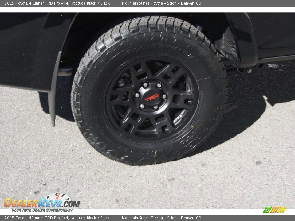 2015 Toyota 4Runner TRD Pro 4x4 Attitude Black / Black Photo #14