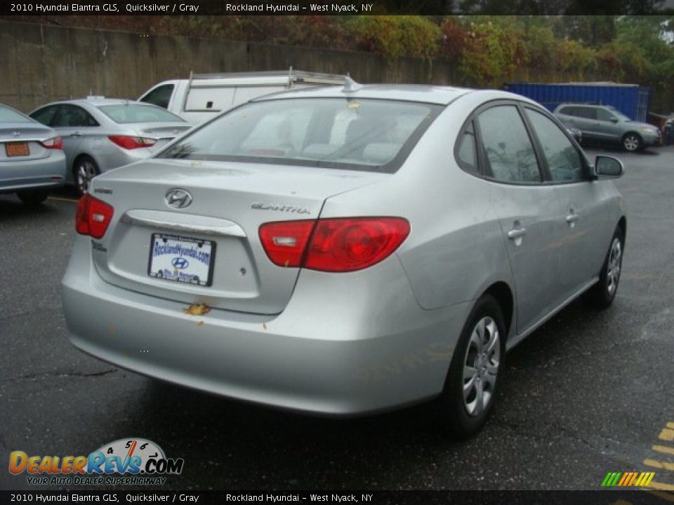 2010 Hyundai Elantra GLS Quicksilver / Gray Photo #4