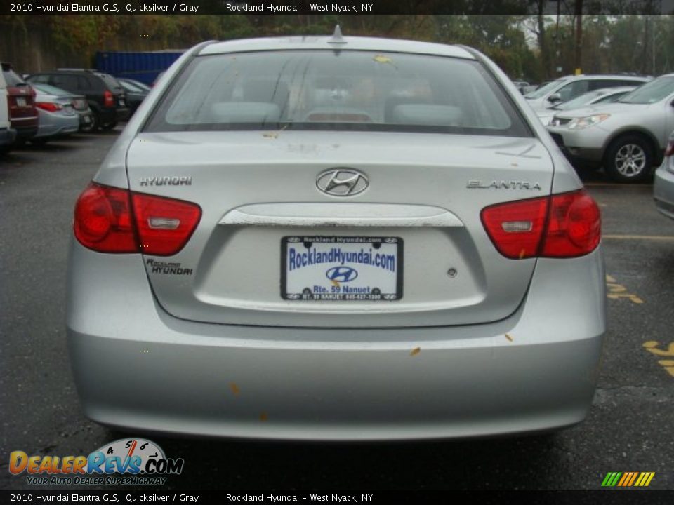 2010 Hyundai Elantra GLS Quicksilver / Gray Photo #5