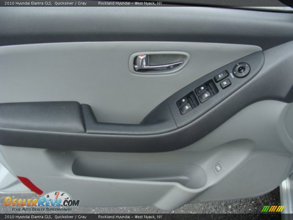 2010 Hyundai Elantra GLS Quicksilver / Gray Photo #7