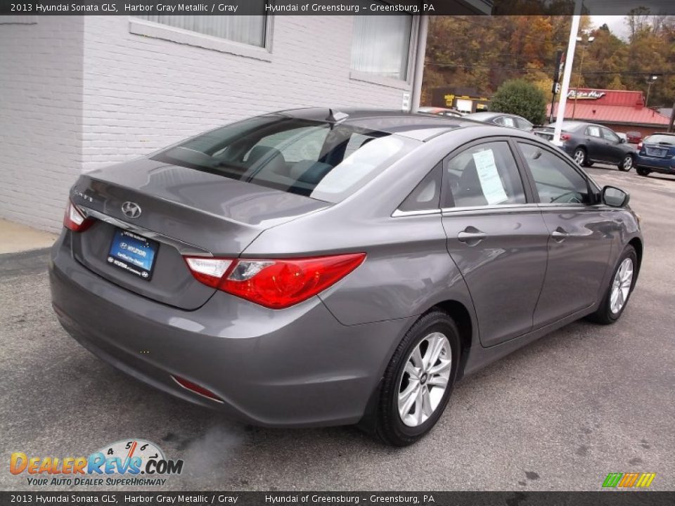 2013 Hyundai Sonata GLS Harbor Gray Metallic / Gray Photo #8