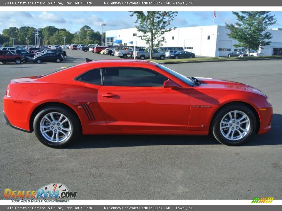 2014 Chevrolet Camaro LS Coupe Red Hot / Black Photo #6