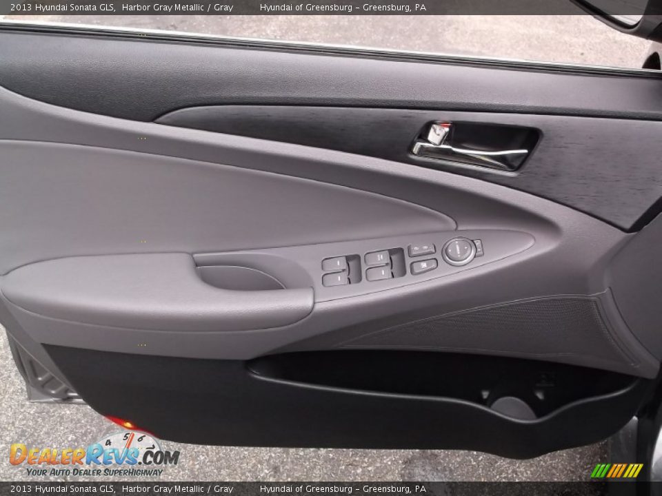 2013 Hyundai Sonata GLS Harbor Gray Metallic / Gray Photo #10