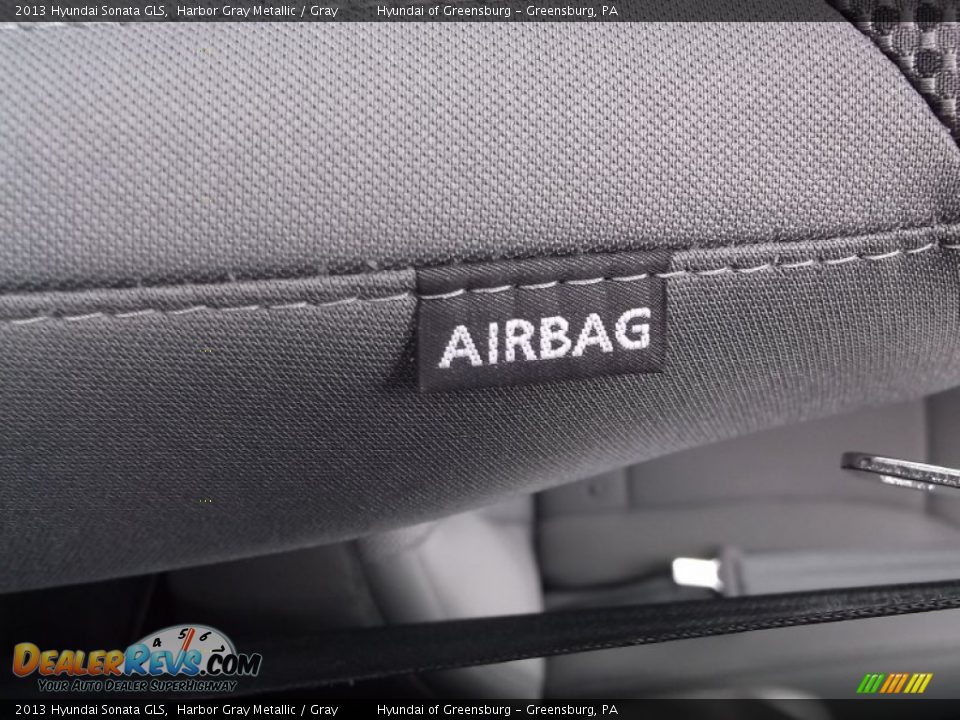 2013 Hyundai Sonata GLS Harbor Gray Metallic / Gray Photo #14
