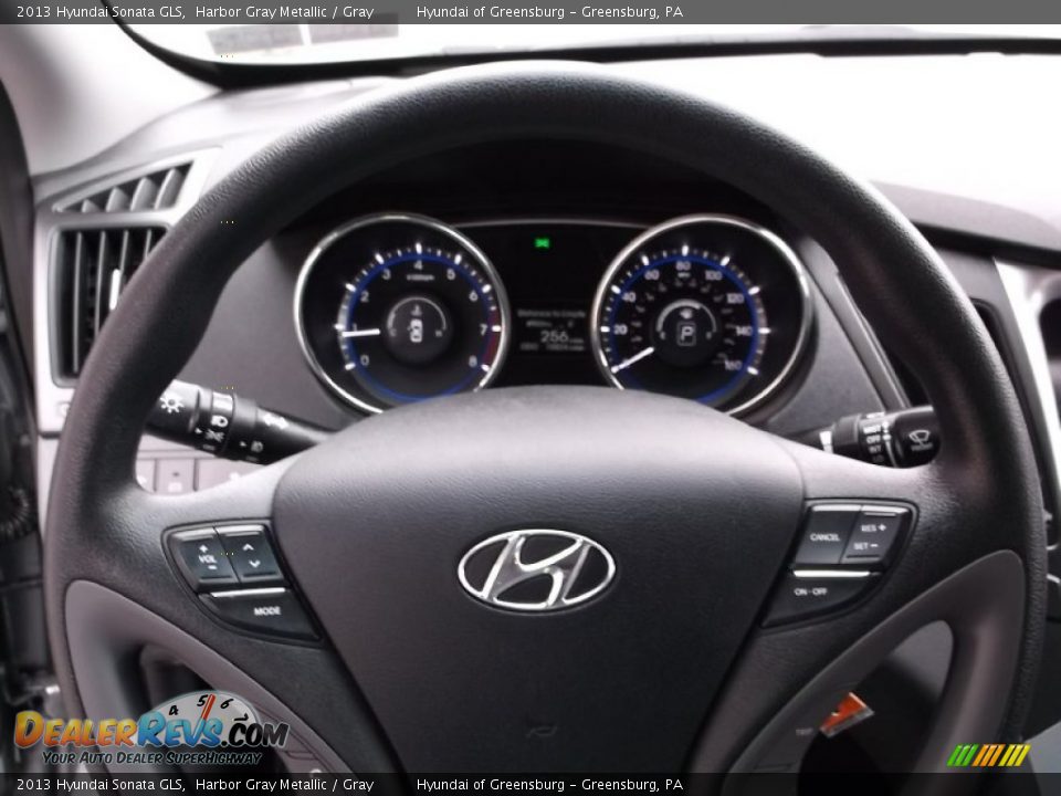 2013 Hyundai Sonata GLS Harbor Gray Metallic / Gray Photo #19
