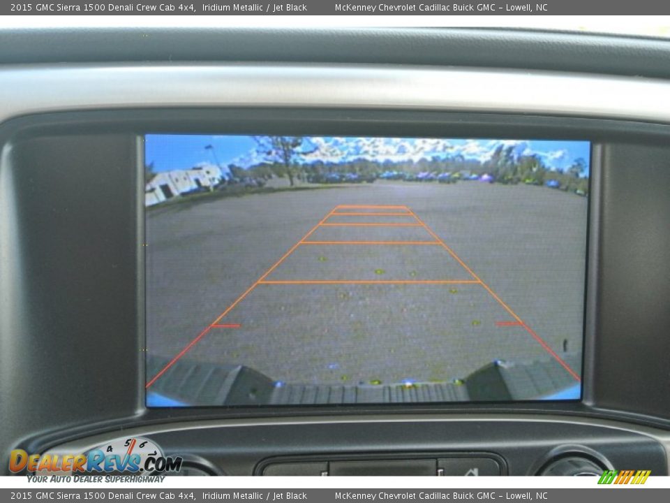 2015 GMC Sierra 1500 Denali Crew Cab 4x4 Iridium Metallic / Jet Black Photo #12