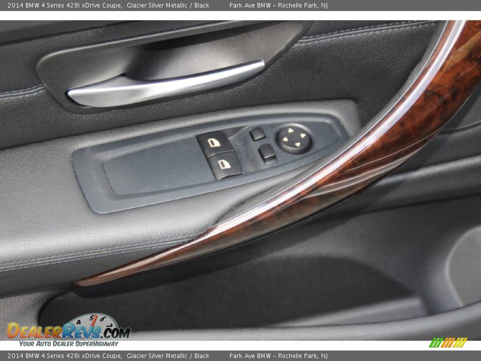 2014 BMW 4 Series 428i xDrive Coupe Glacier Silver Metallic / Black Photo #10
