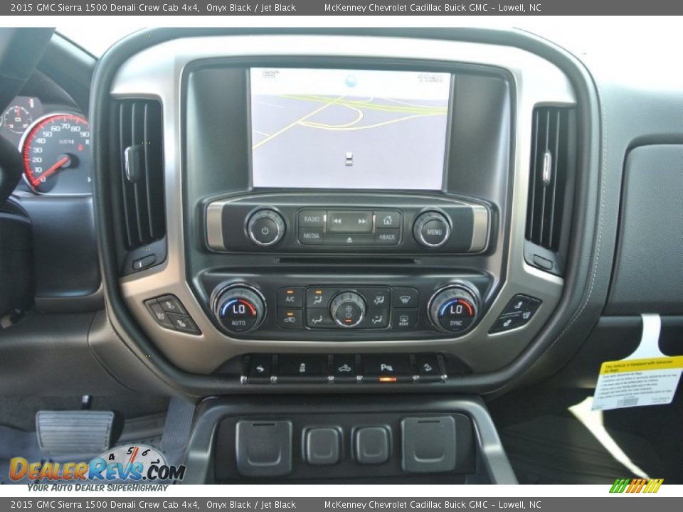 Controls of 2015 GMC Sierra 1500 Denali Crew Cab 4x4 Photo #11