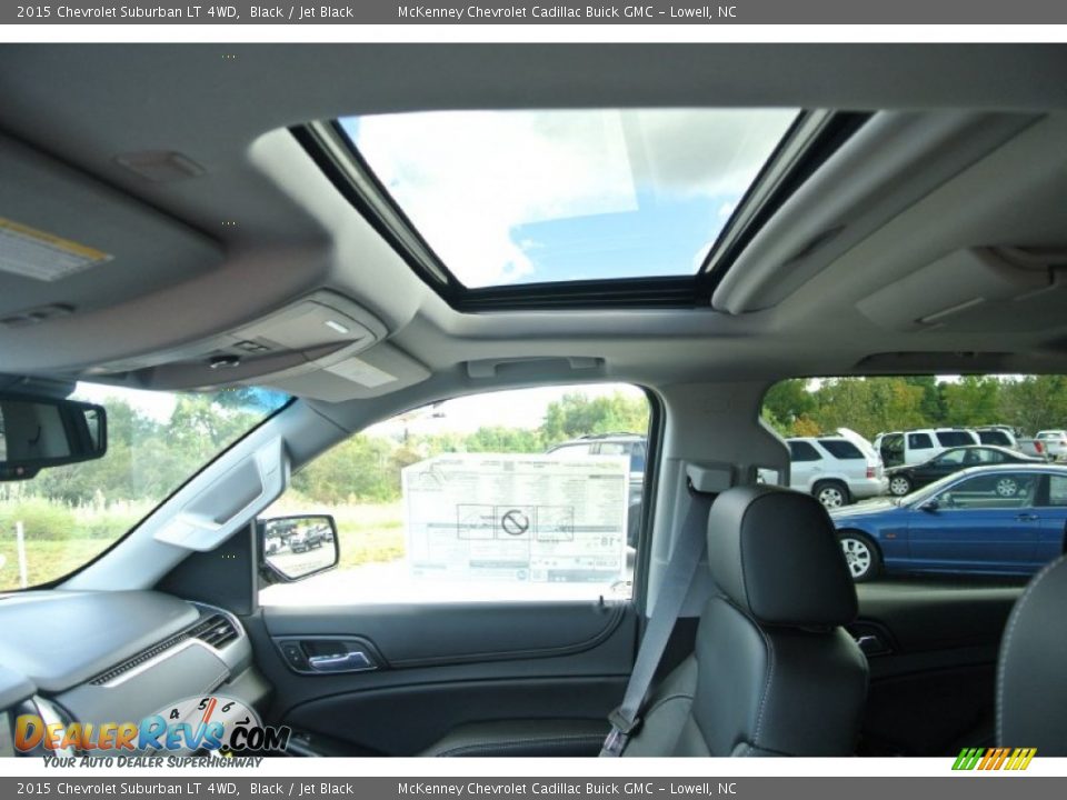 2015 Chevrolet Suburban LT 4WD Black / Jet Black Photo #10