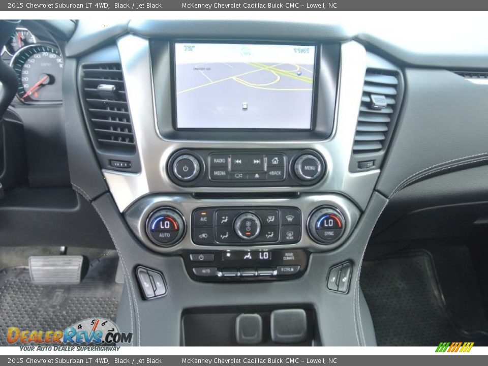 2015 Chevrolet Suburban LT 4WD Black / Jet Black Photo #12