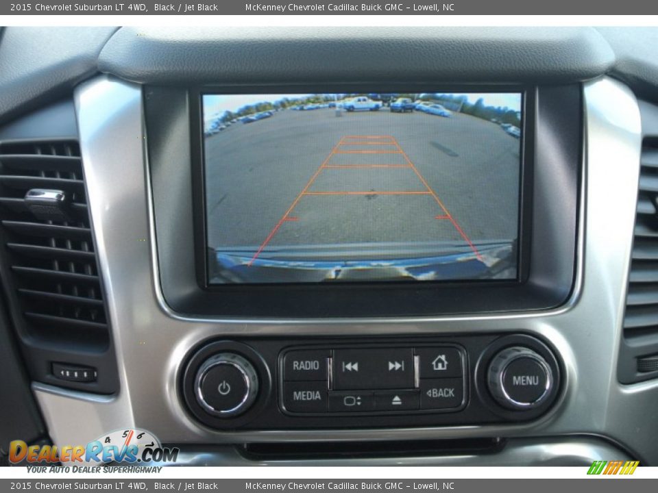 2015 Chevrolet Suburban LT 4WD Black / Jet Black Photo #13