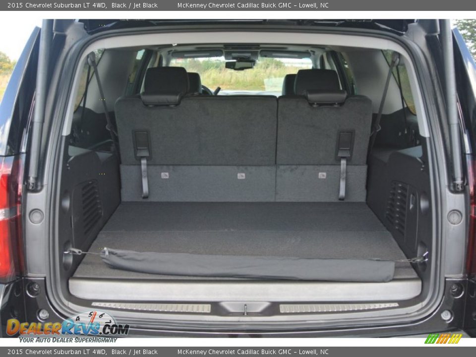 2015 Chevrolet Suburban LT 4WD Black / Jet Black Photo #19