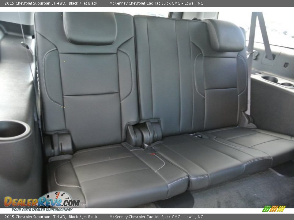2015 Chevrolet Suburban LT 4WD Black / Jet Black Photo #21