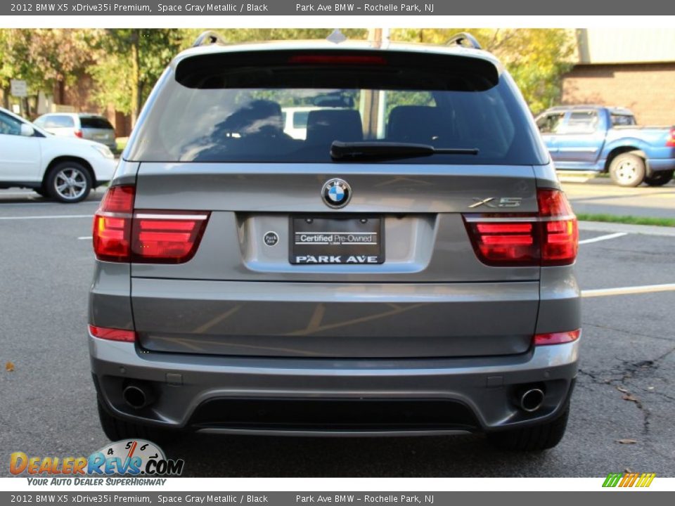 2012 BMW X5 xDrive35i Premium Space Gray Metallic / Black Photo #4
