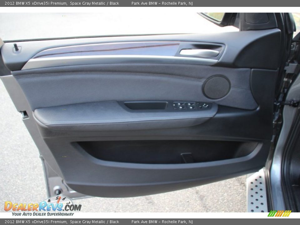 2012 BMW X5 xDrive35i Premium Space Gray Metallic / Black Photo #9
