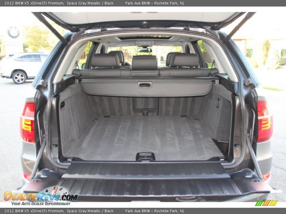 2012 BMW X5 xDrive35i Premium Space Gray Metallic / Black Photo #24