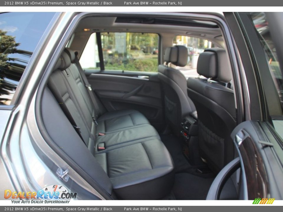 2012 BMW X5 xDrive35i Premium Space Gray Metallic / Black Photo #27