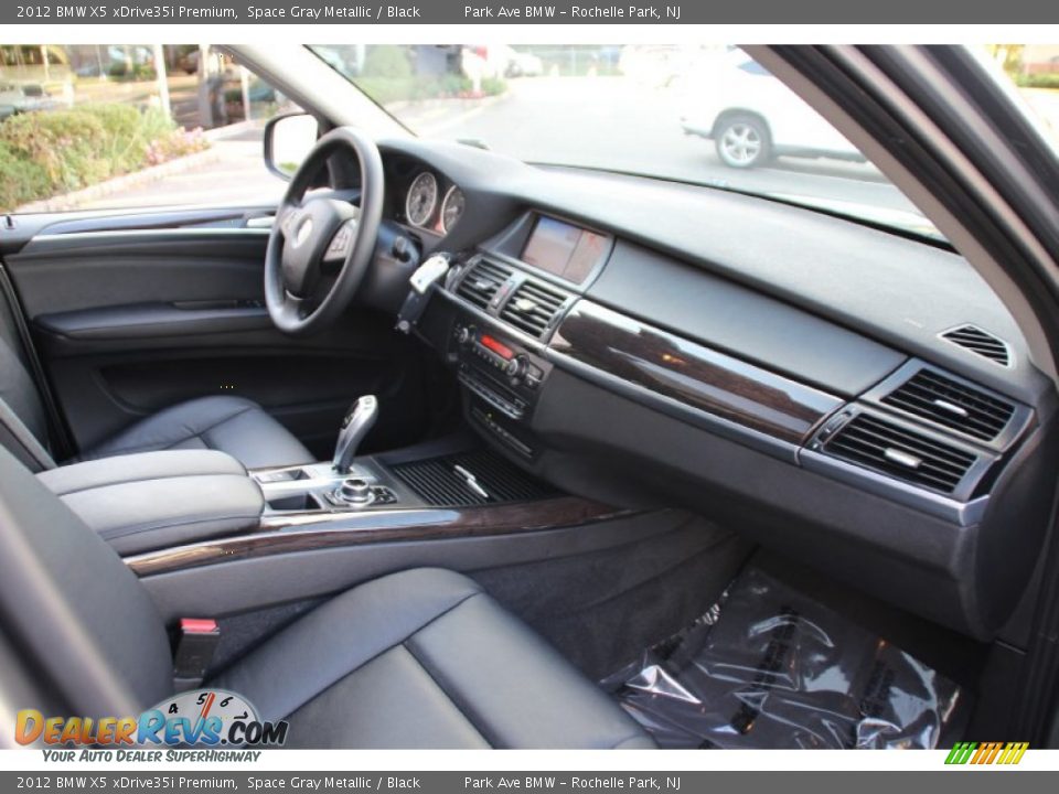 2012 BMW X5 xDrive35i Premium Space Gray Metallic / Black Photo #29