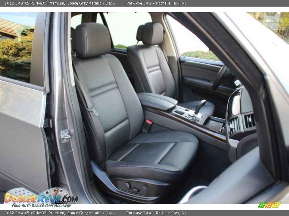 2012 BMW X5 xDrive35i Premium Space Gray Metallic / Black Photo #31