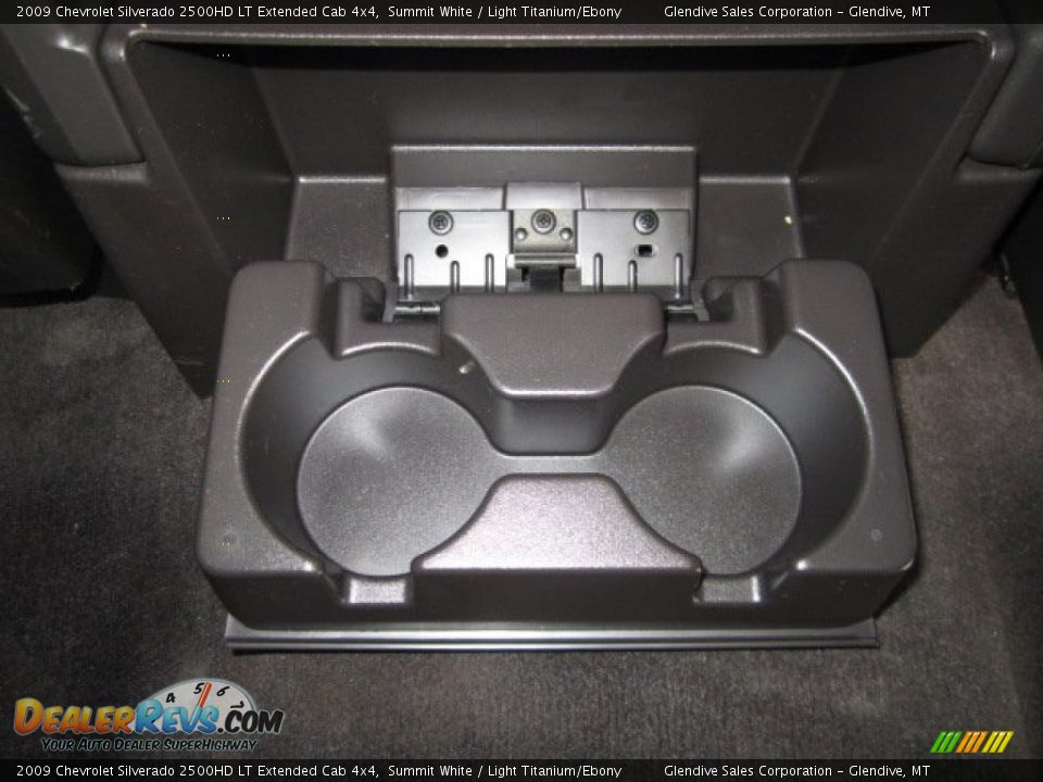 2009 Chevrolet Silverado 2500HD LT Extended Cab 4x4 Summit White / Light Titanium/Ebony Photo #15