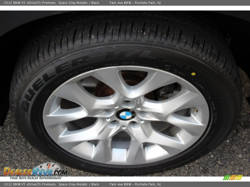 2012 BMW X5 xDrive35i Premium Space Gray Metallic / Black Photo #35