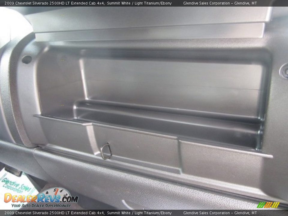 2009 Chevrolet Silverado 2500HD LT Extended Cab 4x4 Summit White / Light Titanium/Ebony Photo #19