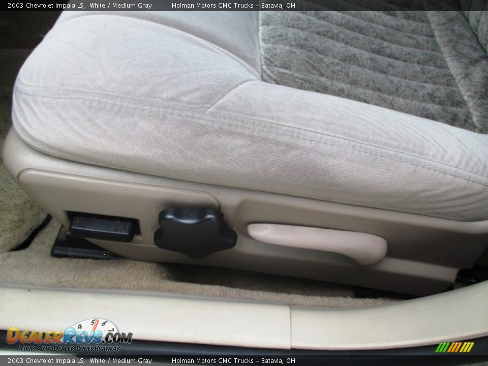 2003 Chevrolet Impala LS White / Medium Gray Photo #6